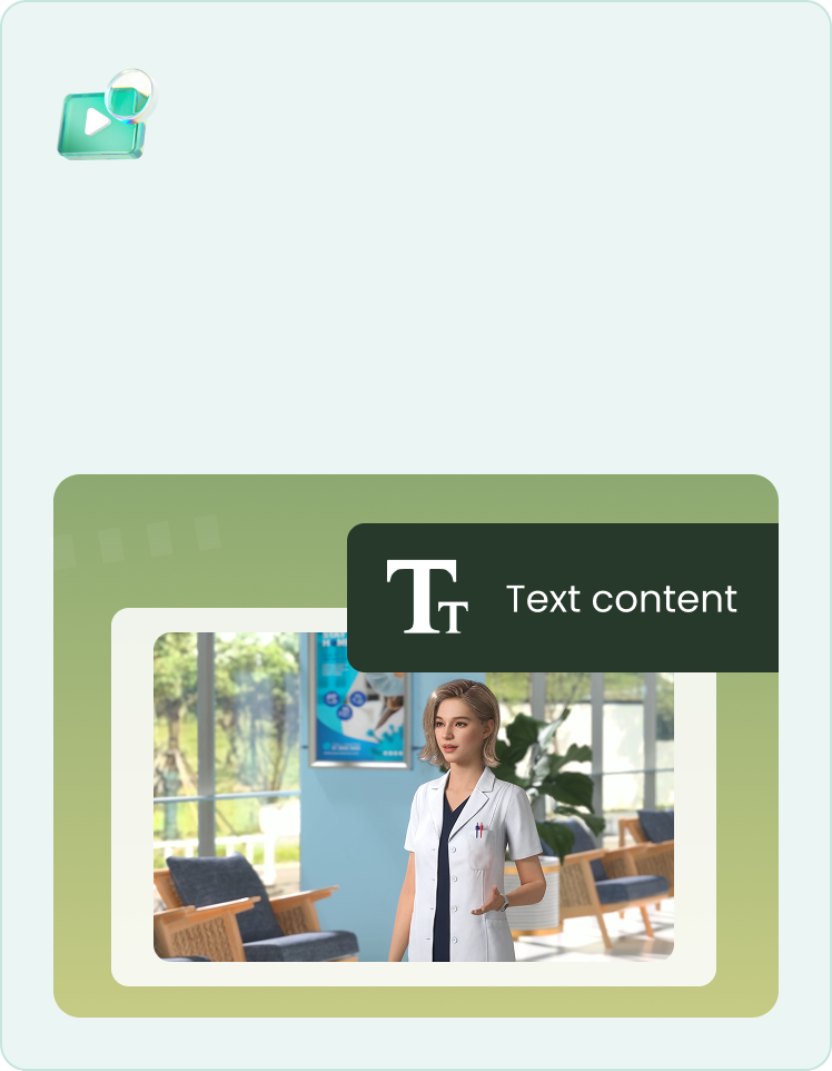 Text to 3D AI Avatar Video